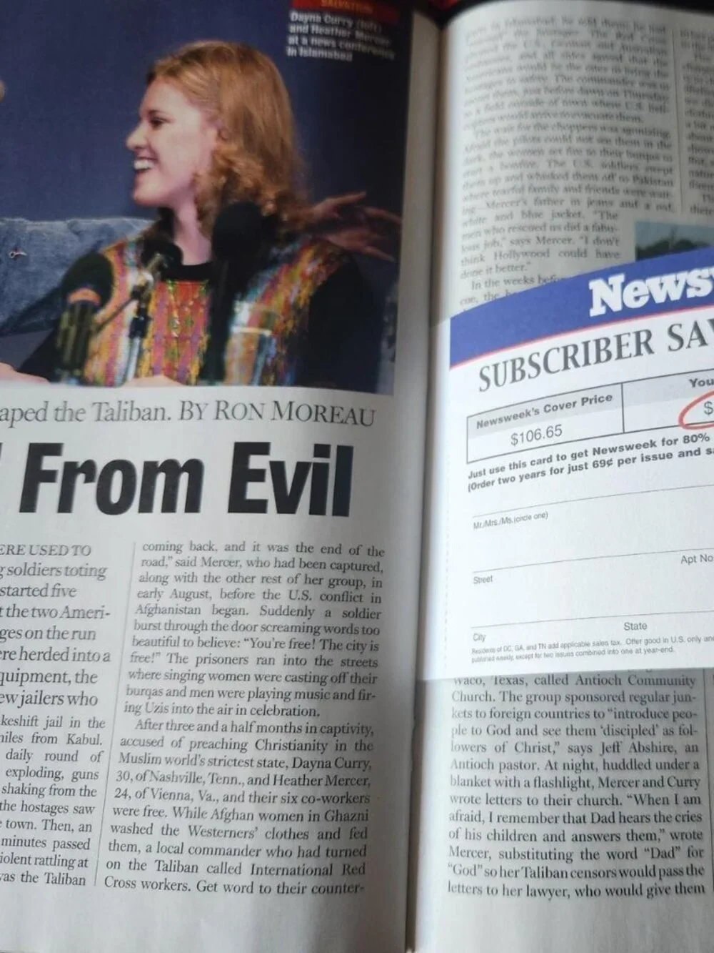 Newsweek Magazine - The Hunt for Osama Bin Laden - November 26, 2001